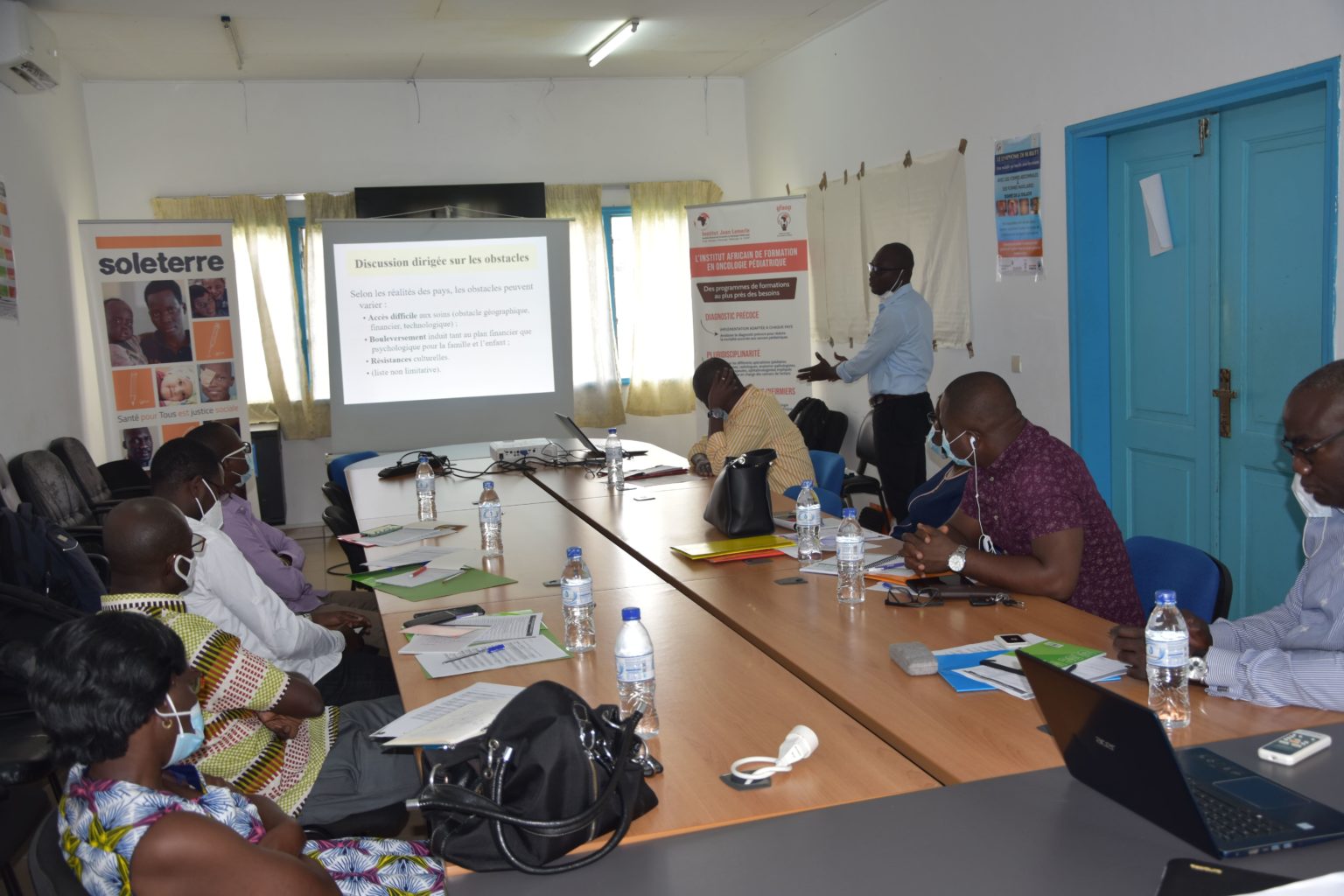 Mars 2021, formation au Diagnostic précoce dans le district sanitaire d'Adjamé-Attécoubé-Plateau. ( Abidjan - Côte d'Ivoire)