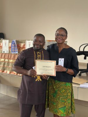 Participant et Mme Marie-Solange Ducot